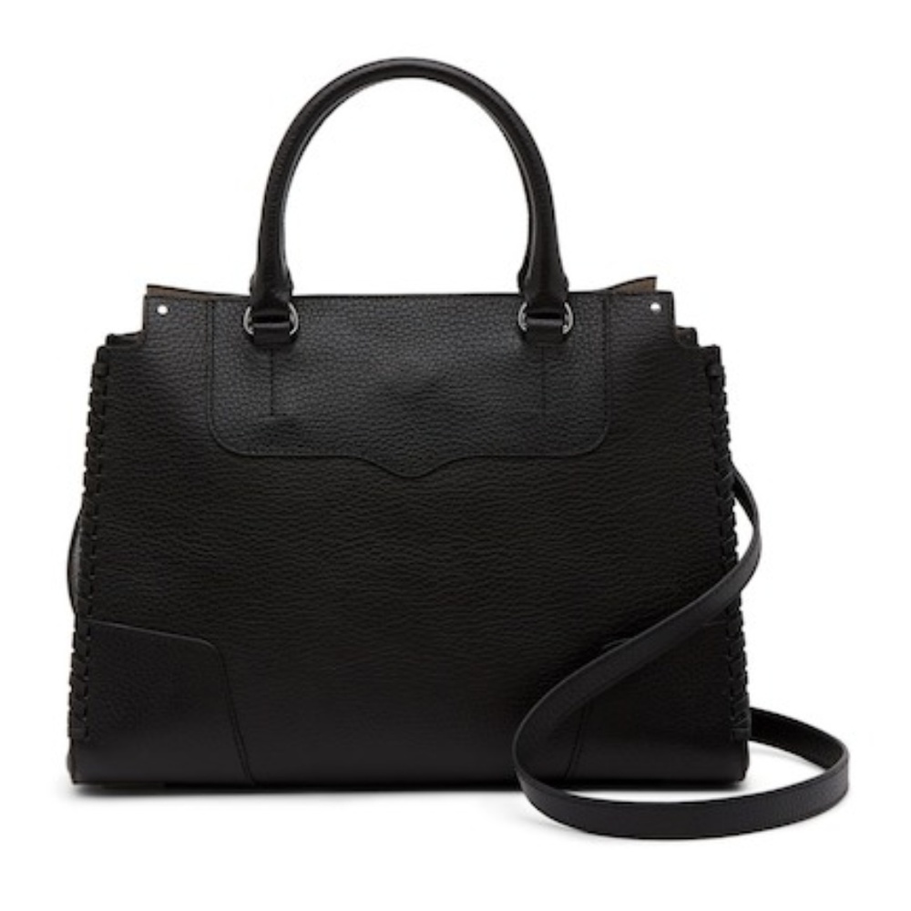 ❤️HP❤️New! Rebecca Minkoff Leather Satchel Bag - Picture 2 of 3